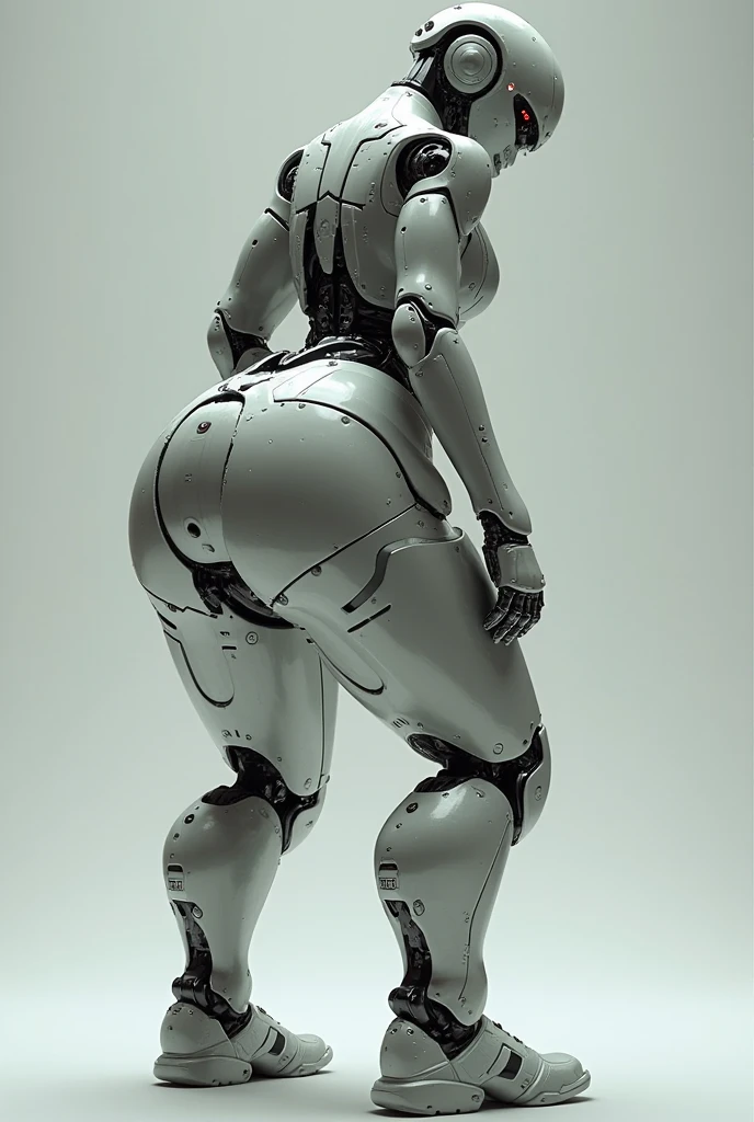 Woman, Curvy, Thick, Muscular, Robot, Sci-Fi, Aerodynamic, Carbon Fibre, Armor, Gears, Engines.

CGI, VFX, 3D art, Realism

Top Models Face, Make Up, Beauty, Straight, Slicked, Long Legth Hair.

Dynamic, Walking, back view, sexy, Sexy female Robot, inspired by Ex Machina movie, 