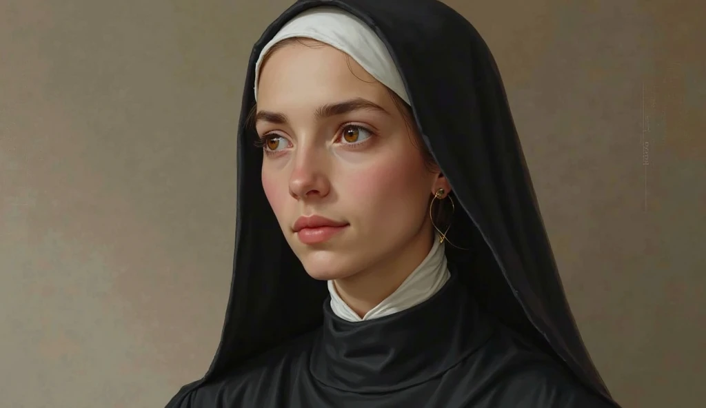 Close-ups of portraits of important figures such as Sor Juana Inés de la Cruz.