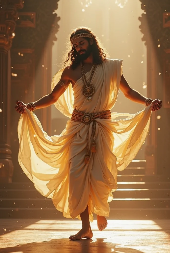 Apollo god costume front