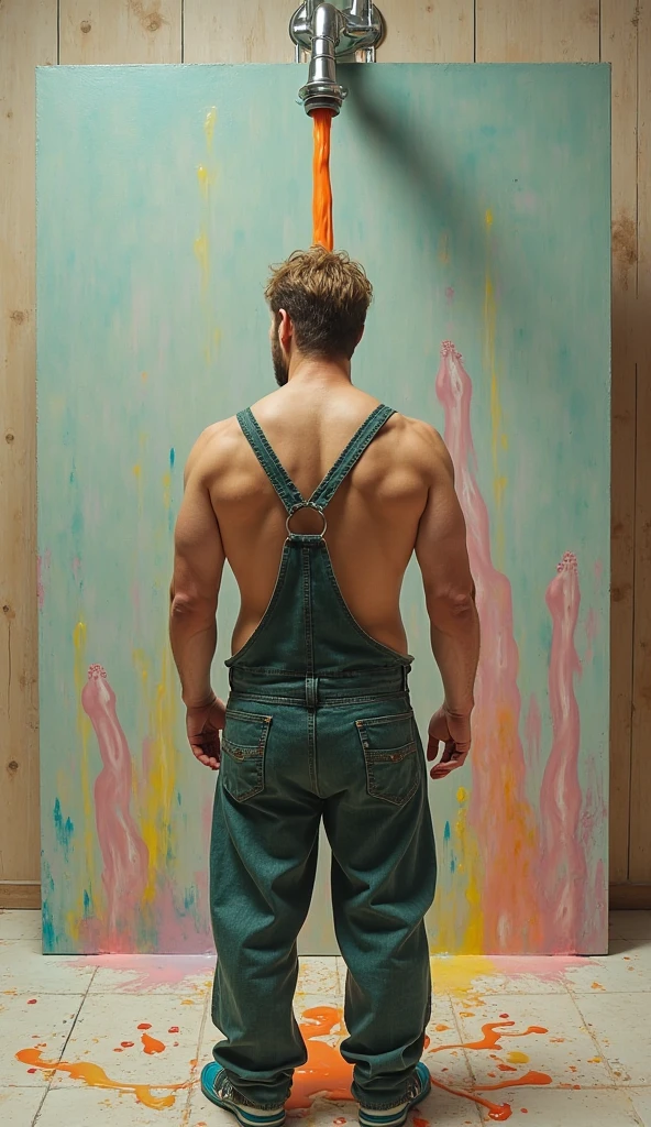 (A book, Cover of a Harlequin romance novel:1.2) called ("Bussy"), depicting a nude 25 years old boy from behind with, leaning and spreading his ass (bussy:1.3) gaped anus <lora:wizards_vintage_romance:1.2> <lora:bussy_SDXL:0.35@0.2,0.93@0.2>