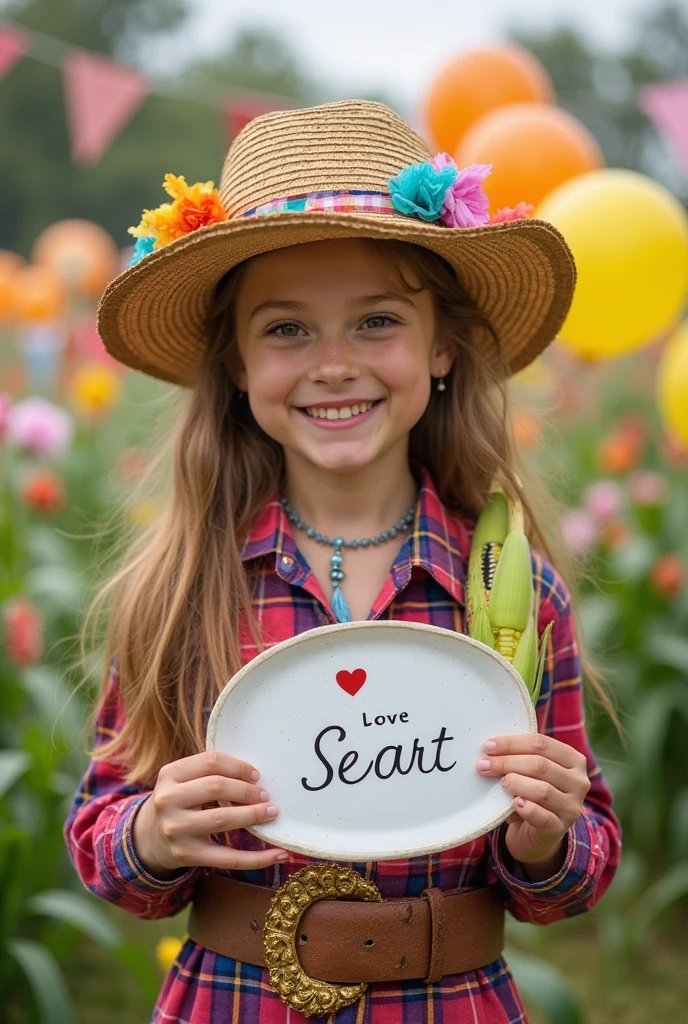Create a girl image with photo id