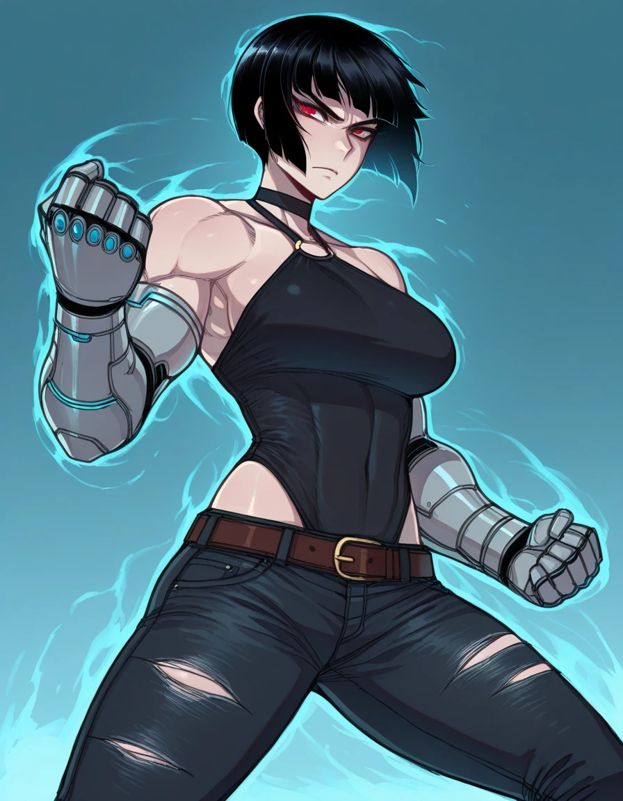 character concept art, cute pose, kawai, 1girl, fair skin, Yusuke Murata art style, girl alone, short hair, black hair, blue eyes, anime girl with tattoos on right arm, anime digital art, beautiful anime girl, female anime girl, anime art, muscular!, big oppai, Ilya Kuvshinov, anime badass 8k, anime art, cuberpunk hair, very attractive, gothic, blue vampire eyes, beautiful face, ( Cum smile on face, cum in hair, projectile cum :1.3 ), short black hair, perfect body, fit body, abdomen, large breasts, chubby butt, prancing ass, prancing butt, gothic clothes, cyberpunk clothes, vampire clothes, muscular, simple background with the moon, pale skin, vampire, face with cute expression, sensual body,