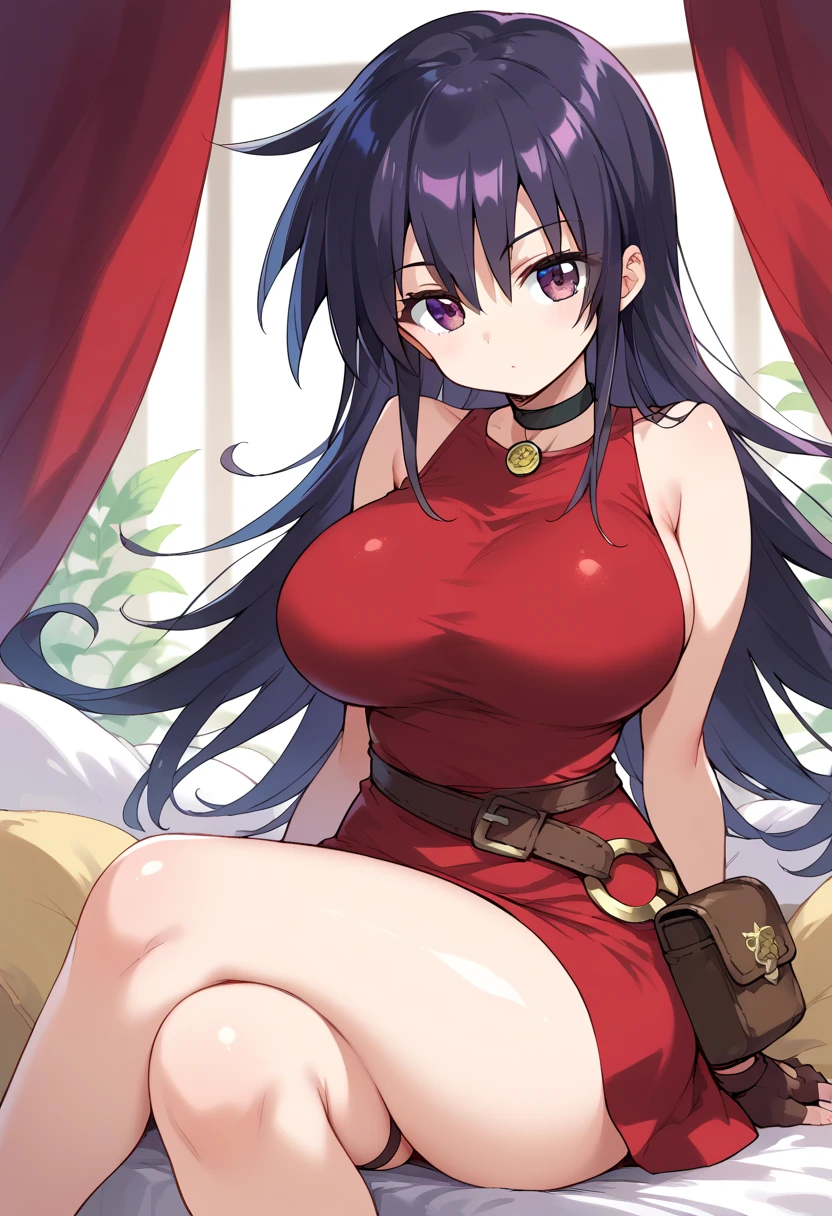 masterpiece, highest quality, High resolution, Arwendy, Long Hair, Twin tails, hair ornaments, Exposing shoulders,
,Bracelet, bracelet, Bedroom,Cowboy Shot,
Embarrassed,nsfw,1 boy, pov hands, grab breasts