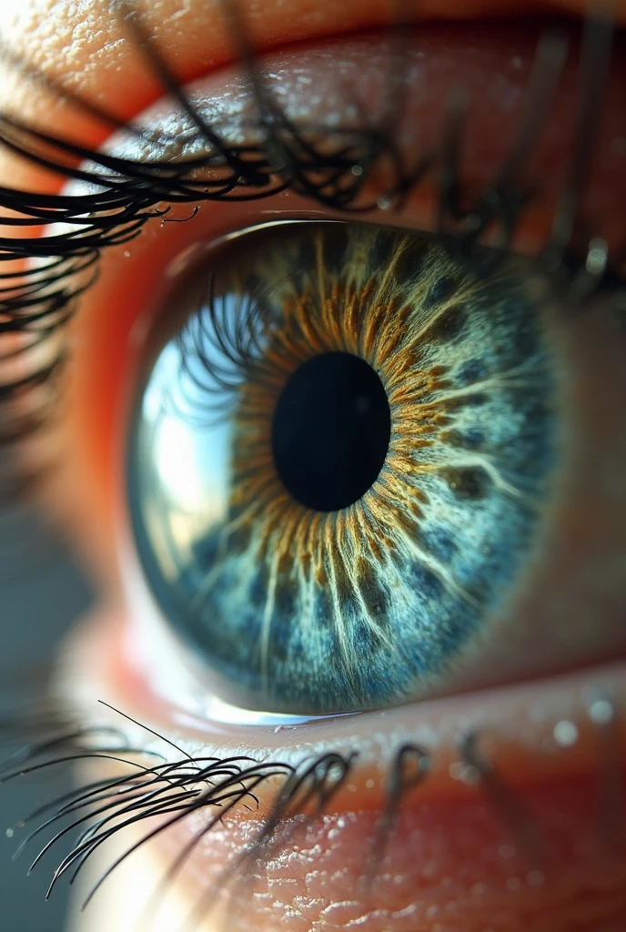 ((best qualityer)), ((work of art)), (detailded), slose human eye, with realistic structure and highlighted details, 8k, uhd