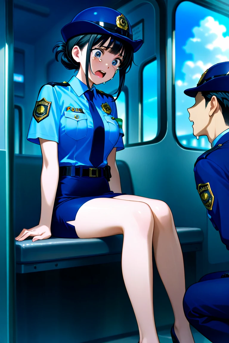 Big Breasts、Girl waiting for a bus at the bus stop、light rain、A boy is trying to undress a girl in a white uniform with erect nipples、A boy in a red and white checkered miniskirt rolled up to reveal his cute white underwear and rubbing his buttocks.、barefoot、A boy in uniform with an erection、Three boys fondling a girl&#39;s breasts
