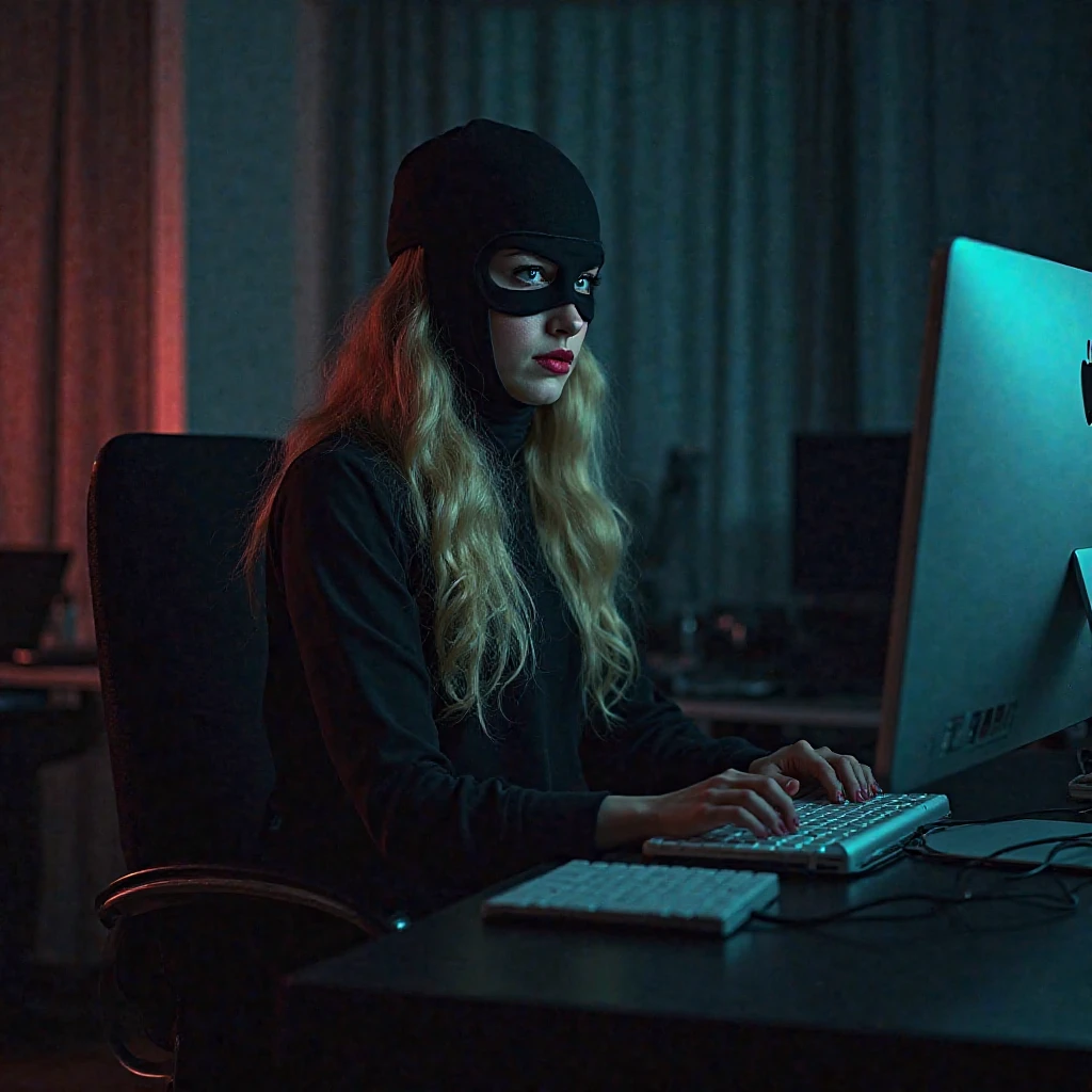 Tarot Cards,A mysterious hooded fortune teller,Black-rimmed glasses,Tarot Cardsが舞う演出、Light blue hair、Tarot reading、Dark Style、Black Suit、Short bob with hood、grim Reaper、head shot