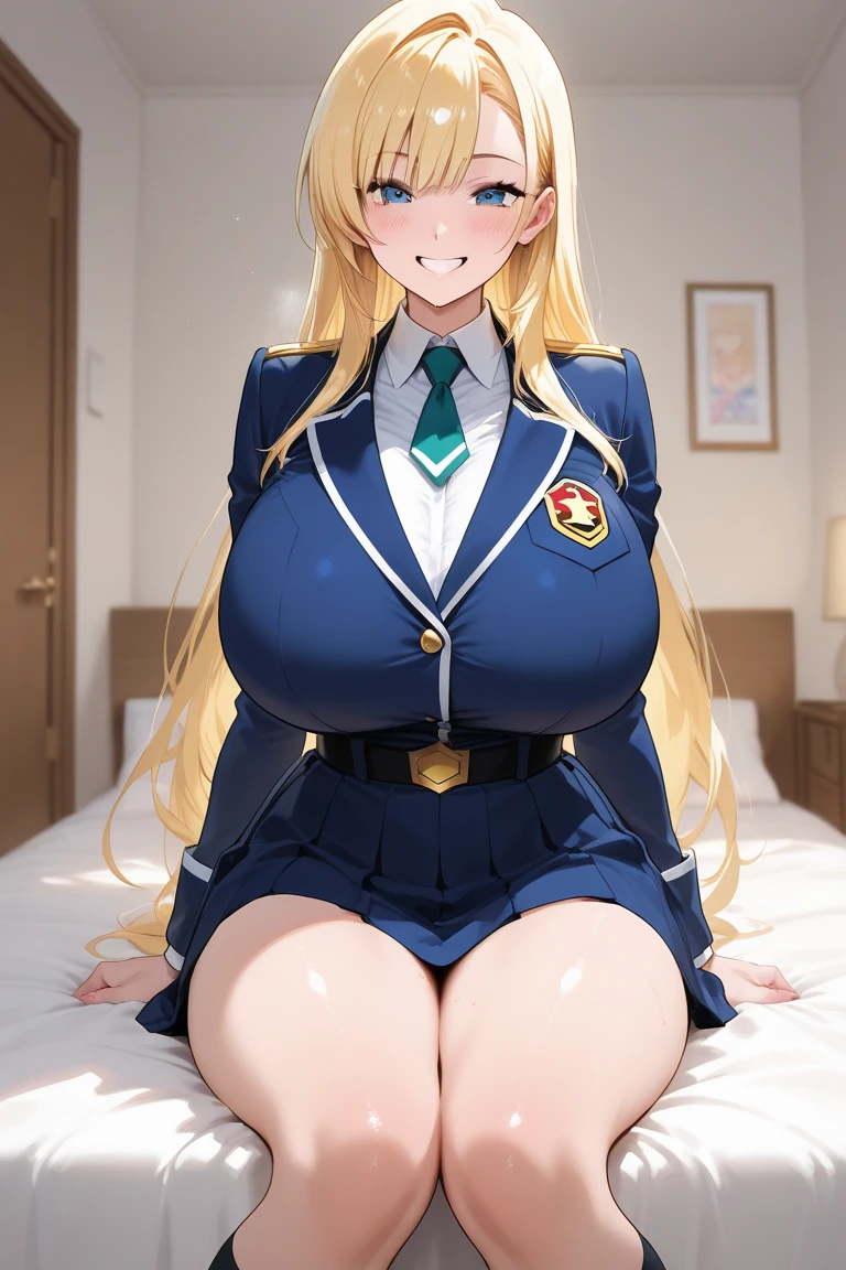 8k(high school girl:1.5),8k(uniform,blazer:1.5),woman,Huge boobs,Huge breasts Huge breasts,とても唇が赤いHuge breastsを強調,Big Ass,Narrow waistLong legs,Green Eyes,
Huge ,Huge breasts, Huge breasts,とても唇が赤いHuge breastsを強調,Big Ass,Narrow waist,Long legs,
Greenish blue eyes 8k( A relaxed smile:1.5)8k( A slightly shy smile:1.5)Anime-style face, good facial expression, splashing sweat 8k(handing over a love letter:1.5)