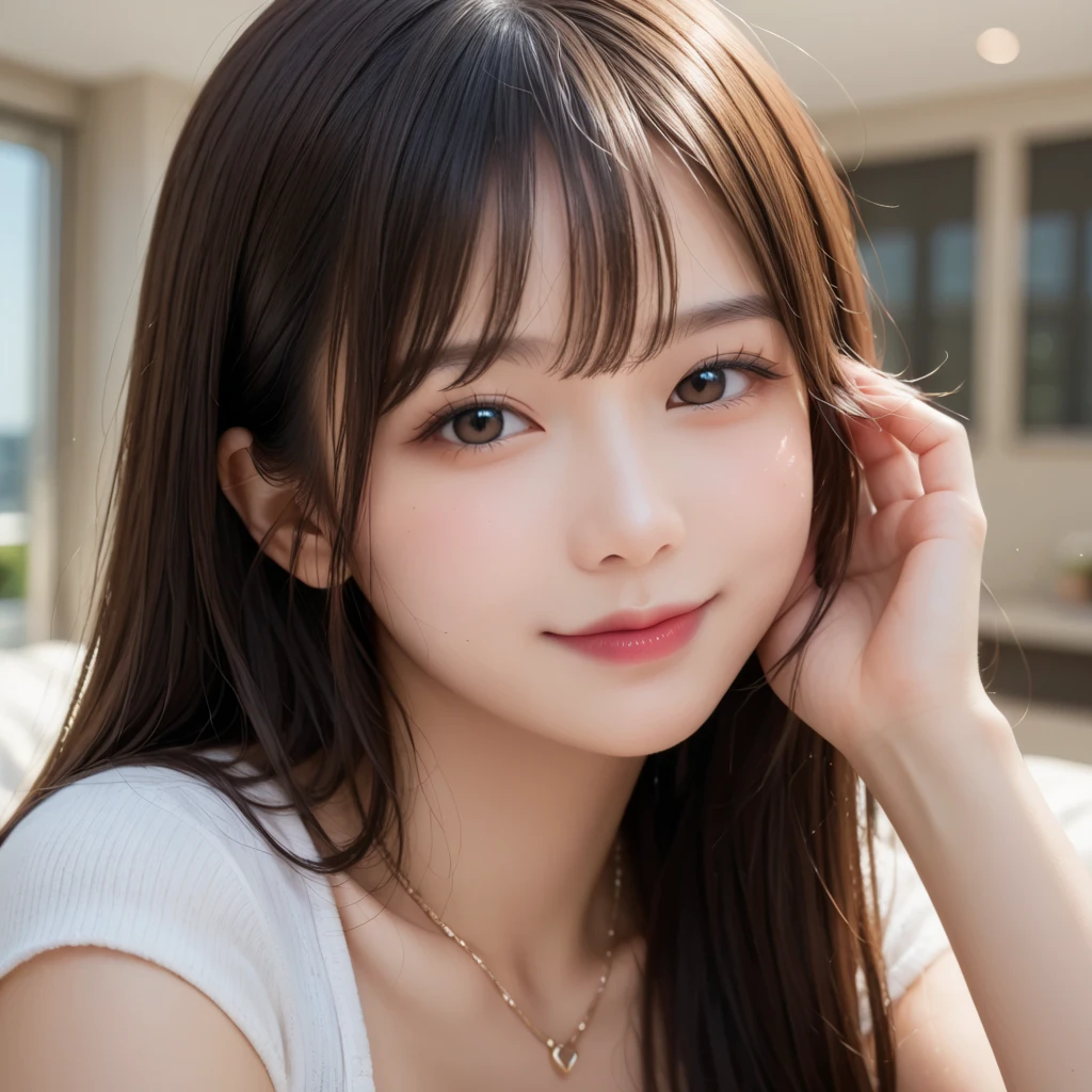 ((addielyn))、Random posture、(extremely delicate and beautiful work)、(masterpiece)、One girl、A highly detailedエレガントなウェディング ドレス、tiarra、A highly detailed、Warped ponytail、A charming expression、Beautiful and clear eyes、Green pupil、delicate necklaces、delicate earrings rally background、Thorough explanation of beautiful shit、A charming、Ultra-fine painting、delicated face、Delicate figure、thin clavicle、Beautiful lips、Soft back view、mix4、(8K、Raw photography、top-quality、masterpiece:1.2), (reallistic, フォトreallistic:1.37),1girl in,Cute,Cityscape, natta, Sateen, Wetty, Professional Lighting, Photon mapping, Radio City, physically-based renderingt, above waist、nogizakaアイドル、韓国アイドル、hposing Gravure Idol、nogizaka、Beautiful black eyes:1.3、17-year-old schoolgirl
