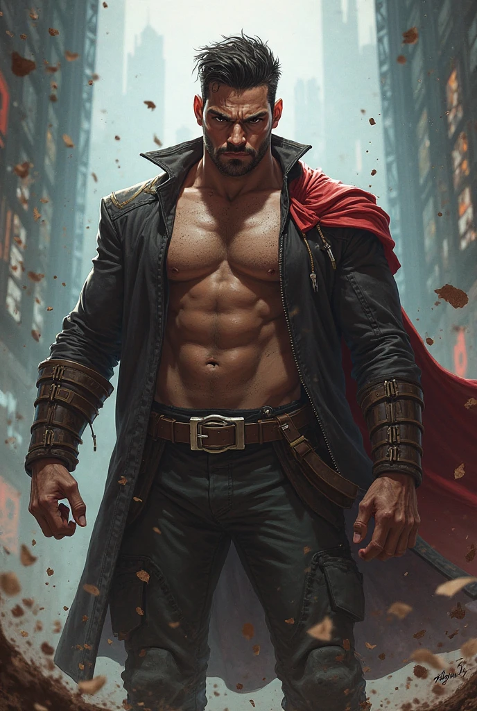 ((Masterpiece)), ((denoise)), ((void noise)), one man, best quality, 8k resolution, male focus, focus only, amazing composition, volumetric lighting, super quality, elegant, Very detailed, (front view), -----------, 35 years old, mature face, muscular, thin body, handsome, (detailed light-gray eyes, detailed eyes), (((light blonde hair, medium lenght hair))), ((big ears)), (((furry pectorals, thick plenty chest hair))), ((pale skin)), (((Medium length beard))), (((((Russell tovey))))),-----------, (((wizard trousers and cape costume attire))), (((flames surounding him))), (((magical lines all around)))