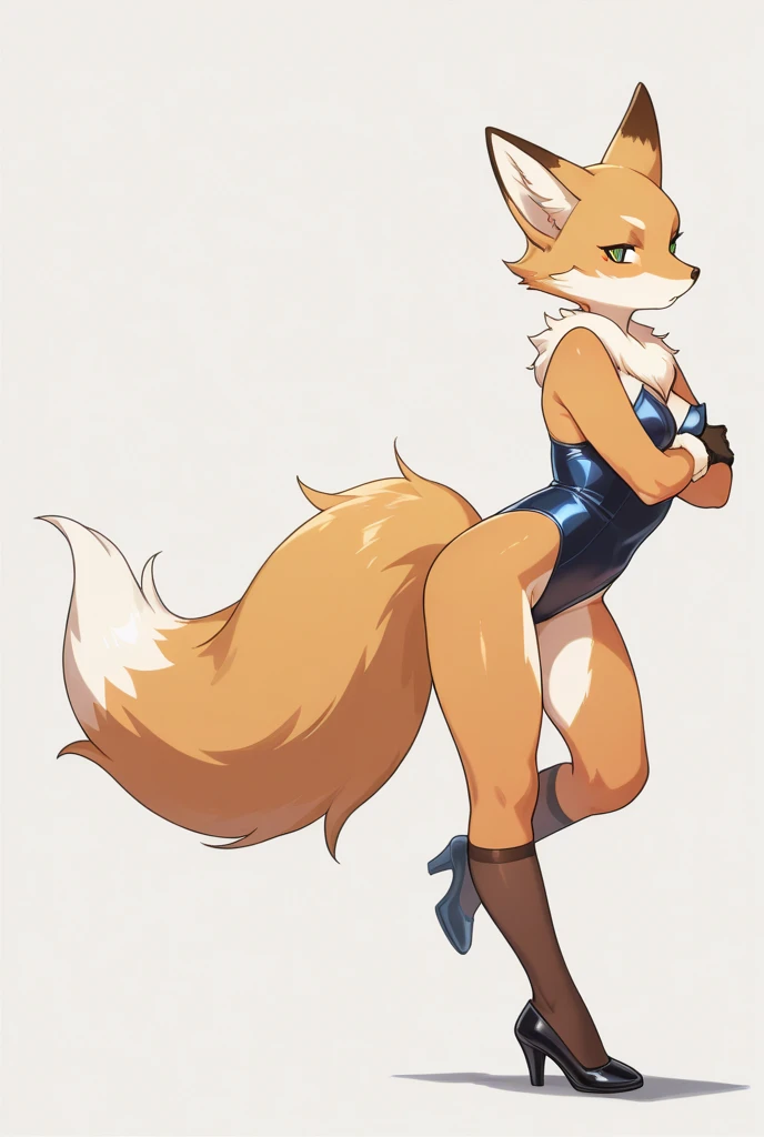 by kenket, by totesfleisch8, (by thebigslick, by silverfox5213:0.8), (by syuro:0.2),, mike-twokinds, mike, twokinds, by tom_fischbach,, (best quality, masterpiece:1), solo, furry female anthro, blue eyes,long hair, black tip yellow hair, fingers, finger claws, looking at viewer, Fox tail,
