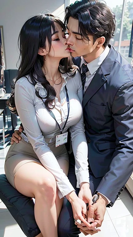 ((16K quality、最high quality, High resolutionであり, Actual Photos))、 (Ultra-realistic、Realistic)、(Professional Quality、High resolution)、(((Long Shot、Full body portrait)))、(((A very beautiful and sexy female announcer in her 20s is reading a news script)))、((Television studio during filming)),  ((A group of greasy, obese men standing around a woman in a blazer and underwear))、((Full body portrait))、(((Many obese men surround women:1.8))) 、(((Grabbed by the chest, My butt is being grabbed, Obese men grabbing her breasts., Multiple hands, Thigh touched、Having your groin touched:1.5)))、(((The whole body is caressed by multiple bare hands.、Crazy behavior)))、(((Microphone in right hand、Script in left hand)))、(((A tight-fitting black blazer、Closely attached to large breasts)))、(((へそ下のSkin onlyが大胆に露出する、Low-rise super high-leg sexy panties、T-Front)))、 Sweat, Skin only、((Ultra-realisticなディテール))、((H-cup busty))、A very large bust that cannot be hidden by a blazer 、((A black blazer made from stretchy fabric、The contours of the body are clearly visible))、(((Exposed skin around the stomach and thighs、High heels)))、(((High cut high leg、Bikini line showing waist、Sharp V-zone、Digging into the crotch)))、Plump thighs、Accentuate your thighs、Realistic Light、Beautiful and beautiful lips , (Beautiful brown hair、Stick out your ears、Braided hair)、 choker、((The only people in the crowd around me were obese men...))、Exposing the tummy、Small belly button、 (((Displeased expression、A face full of disgust、Feeling hatred、Have patience)))、Embarrassing、choker、masterpiece、最high quality、Delicate body、slim、Beautiful feet、(Beautiful eyes、Very beautiful and delicate makeup, light makeup,)、(Cute 25 year old Japanese girl)、Perfect body、Perfect hands、Perfect hands指、Beautiful and beautiful lips、clear, Beautiful face and well-proportioned eyes、Highly detailed eyes and face、Well-groomed nose、Thin eyebrows、(Perfect Eyes）、 Border Light, (Soft Light, high quality, Smooth and sharp, 10x pixelation, Beautiful eye shine)、Beautiful and beautiful lips , Cute round face, Plump thighs、Accentuate your thighs、Hairstyles with bangs、Delicate body、slim、Light-reflecting skin、Model body type、Detailed fingers、Big eyes、８Head and Body、Low Angle、Light reflected in the eye、Make your face smaller、double eyelid、Natural Eyes、Sharp jaw、Looking into the camera、Background Blur、Cinema lighting from the front、Light on the face、Detailed face、Ultra Wide Angle、((Ultra-high definition eyes))