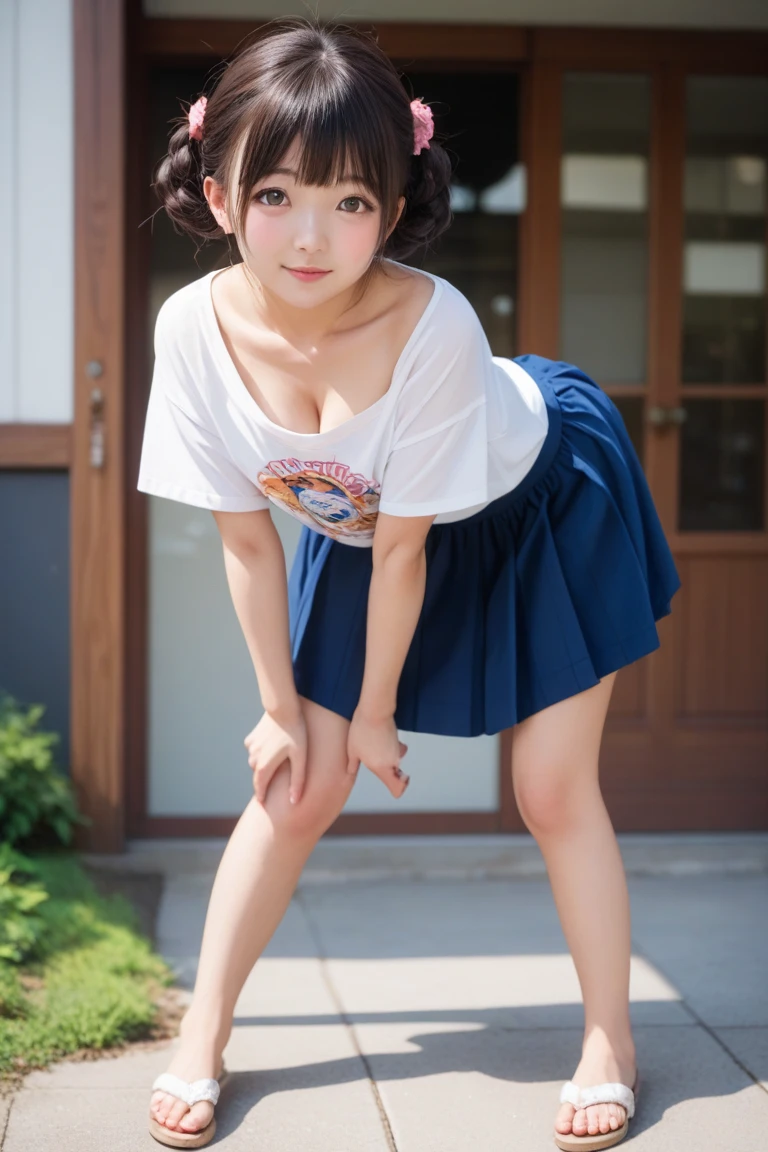 School classroom、Traditional sailor uniform、Short socks、Japanese high school students、Medium Hair、18-year-old female, RAW shooting, One Girl, ((Straight from the front)),Soft lighting, high quality, (Professional Lighting: 1.6), Japanese women, From ankle to head, Shooting from the feet, height: 160cm, Weight 50kg, (((Thin cotton white underwear is visible.)))、(realism: 1.8, Realistic),Looking into the camera, ((high qualityスキン: 1.8, Glowing Skin)), 8K Ultra HD,(Stunning beautiful face)、Perfect lighting,(Realisticリアルな肌の質感,Realistic, Realistic:1.1),