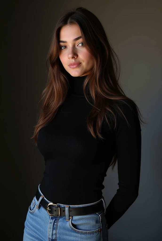 m4i4itch311, black turtleneck sweater, jeans, outdoors, ((zoo)), ((feedig animals)), digital painting portrait, natural lighting, in the style of pixar, trending on artstation, sharp, focus art by Arthur Streeton and BoÅ¾idar Jakac, ((Cinematic Still-Shot))