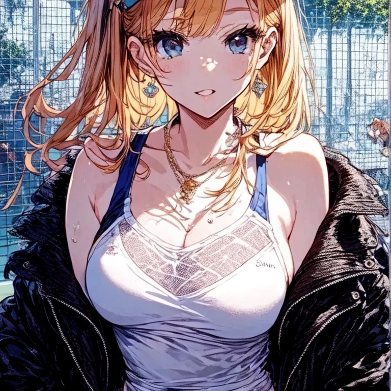 Random pose、school swimwear、Acme Face、Random pose、, Pale red eyes、Semi-long hair、Chestnut Hair、Sandy Beach、、、nsfw、Highest quality、1 girl、solo、Ocean、Sexy pose、Random pose、Blushing、Wet、Embarrassed、I can see half of my 、、One piece swimsuit、(Strap slip:1.3)、School Swimsuit