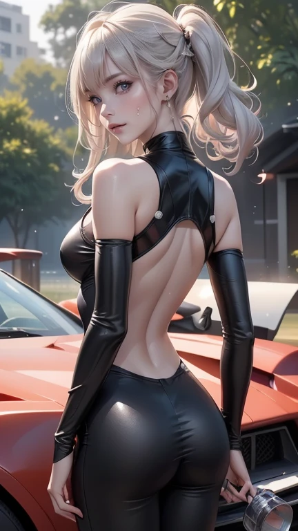 1female,41 years old,熟妇,A MILF,mature,plumw,extremely large bosom ,Pornographic exposure, 独奏,(Background with:The plane is in flight,Planes,inside of a cabin,) She has short silver hair,bobo head,Stand in the pilot's seat of the aircraft,seen from the front, hair straight, mostly cloudy sky,(((tmasterpiece),(Very detailed CG unity 8K wallpaper),best qualtiy,cinmatic lighting,detailed back ground,beatiful detailed eyes,Bright pupils,(Very fine and beautiful),(Beautiful and detailed eye description),ultra - detailed,tmasterpiece,)),facing at camera,A high resolution,ultra - detailed),revealing breasts,Bare genitalia, Bulge,legs are open,Raised sexy,Camel toes,Flushed complexion,Open-mouthed,frontage,us airforce,Aviator,(Wearing:Dark green cheongsam,Black pantyhose)The upper part of the body