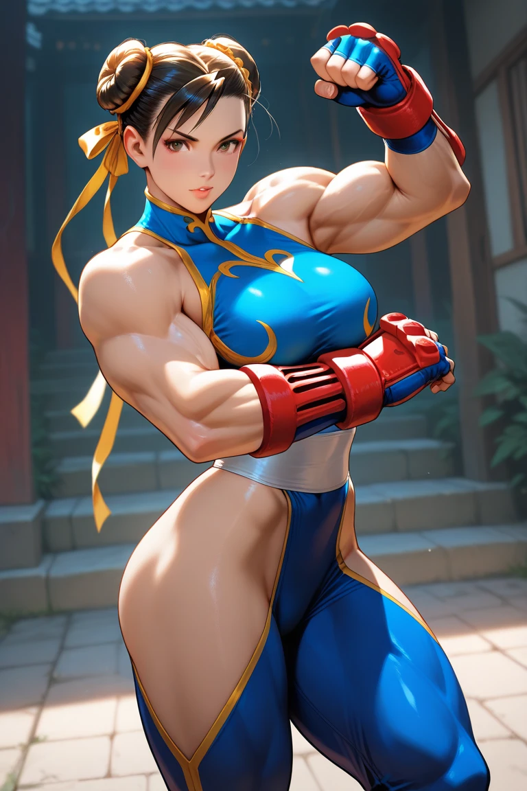 ((Female based on the character Chun Li)), large breasts, giant breasts, muscular chun-li, Martial arts, Fight scene showing pubic hair, Wide legs, medium hips, ((ultra realistic)), TM Ninja White , Icons, vibrant colors, Vector style, digital art, 8k, Intricate details, Mesmerizing, Professionally made, (((Shorts and crop top))), Beautiful vector illustration, 12K resolution, ...3D, All characters detailed in full length, ((Highly detailed)), ((vibrant)), ((Ultra-high quality)), ((hyperrealism)), ((photorealism)), [Octan rendering], in the city, many cars (realistic ), Ultra Details, accessories, costumes
tight short.
