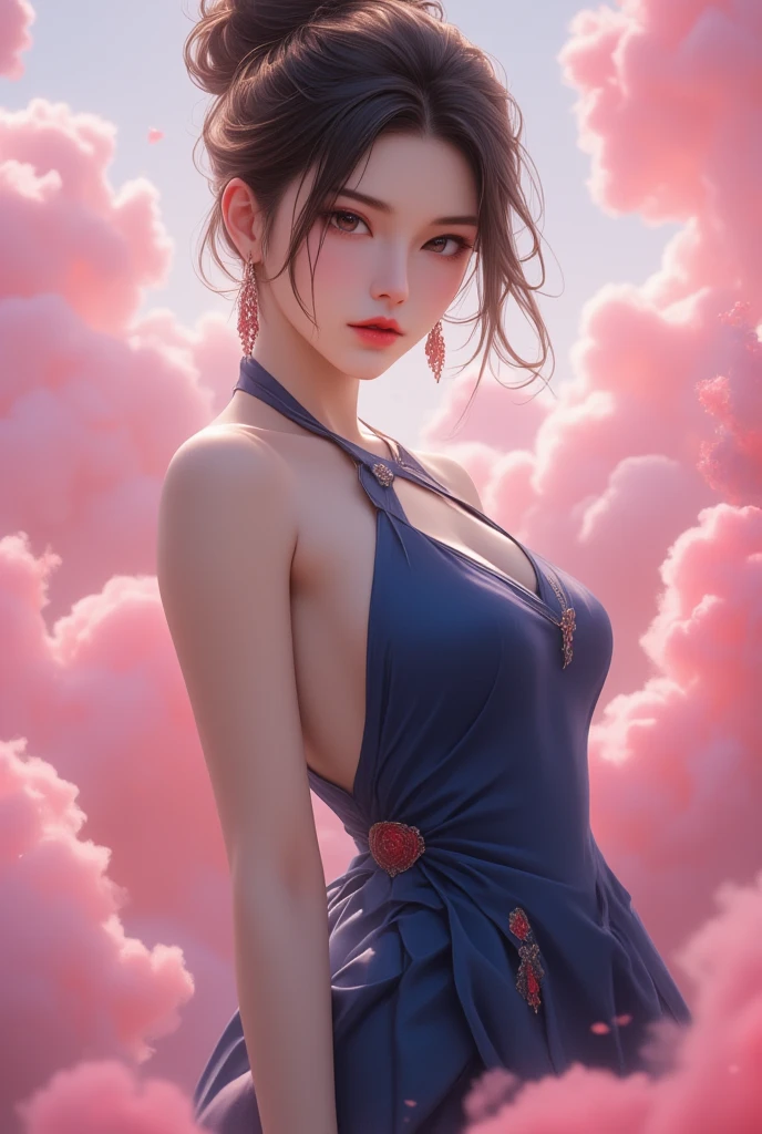 score_9, score_8_superior, score_7_superior, A masterpiece in 32K resolution,Highest quality,it is really amazing,Very detailed,Ultra-high resolution,(Ultra-realistic:1.5),(Realistic:1.5),Increased depth of field,Cinematic lighting,
Elegant Japanese MILF,
Long black hair,Ultra-detailed and beautiful face,(Gentle expression:1.1),Translucent white skin,Realistic skin texture,
(Sexy Swimwear:1.1),
Bold design,Artistic design,Beautiful and detailed pattern,Detailed fabric texture,
Gorgeous necklace,Earrings,
Coastline at night,(Giant Moon:1.1),(Dark clouds floating in the dark night sky:1.1),
(Dramatic Angle:1.2),