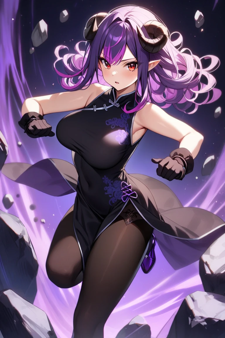 One girl, Mecha Girl, Side Tail, Purple Hair, Green Eyes, (Huge hips),(A pose that shows the viewer her buttocks), White Background, (highest quality, masterpiece, High resolution, detailed), anime style, Flat Style, (Bright Eyes, beautiful detailed face), break, extremely detailed, floating, (High saturation), whole body, Turn around, Dynamic Angle, anime style,anime、(Simple Background)、whole body