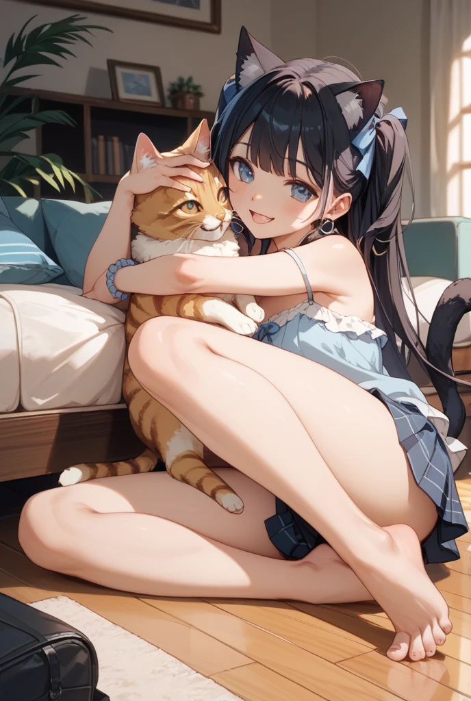 Ultra-detailed cat ears repainted