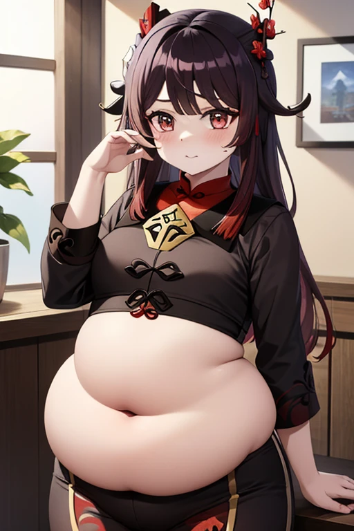 fat, beidou genshin, big belly, very fat, girl, sitting, big belly, sitting, pregnant, fat, large stomach, fatty, fat, large belly, standing, fat belly, very fat, large stomach, chubby,very fat, safe for work, obese, giant belly, fat, huge, heavy, very fat, safe for work, fat, large belly, big belly, very fat, large stomach, chubby (best quality, masterpiece),Beidou genshin impact, Christmas, wearing sweater, table with food, fat