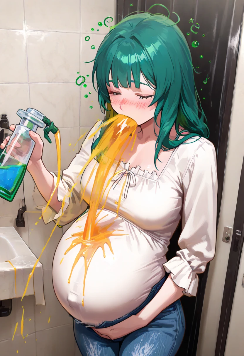 Hololive、Cat porridge、Cat girl、Full Color、Completely naked、girl、Ahegao、Crying face、The hair color is always light purple、Big Tits、Pussy juice、Breast milk、Pregnant belly、Bathtub、M-shaped legs、Climax、Anal masturbation、Peeing
