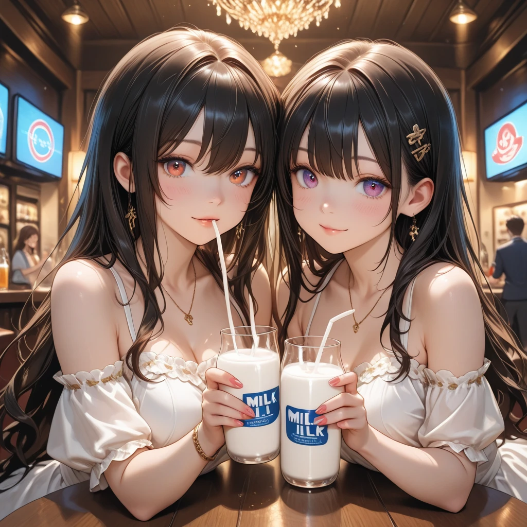 Two-dimensional yogurt powder hair sailor suit