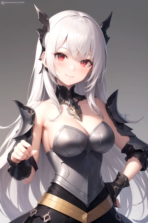vtuber model, silver hair, grey hair, long hair, straight hair, expressive hair, heart-shaped pupils, dilated pupils, embarrassed, blush, blue eyes, heart in eye, naughty, Conceptual art, modern, anime style, anime, reference sheet, multiple views, from behind, from below, from side, UHD, masterpiece, anatomically correct, super detail, textured skin, high details, high quality, best quality, highres, 8k, art concep, character design, teen