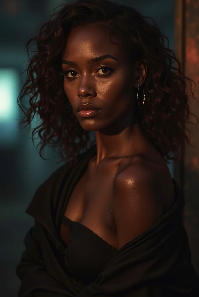 photo ultra realistic,whole body,slim ,best qualityer, , Black teenager, skin black,beautiful  face,wearing strapless, realistic smooth skin, ultra realistic skin, legs open night,dynamic lighting, on a street in Ceara, (dynamic pose:1.10), (good composition:1.10),(subtle lighting:1.10), (awardwinning:1.10), ((Breathtaking:1.10:1.35)) , ( πrim-work :1.10), (highly detailed skin:1.2),(cinematic grain:0.04),particle effects,
