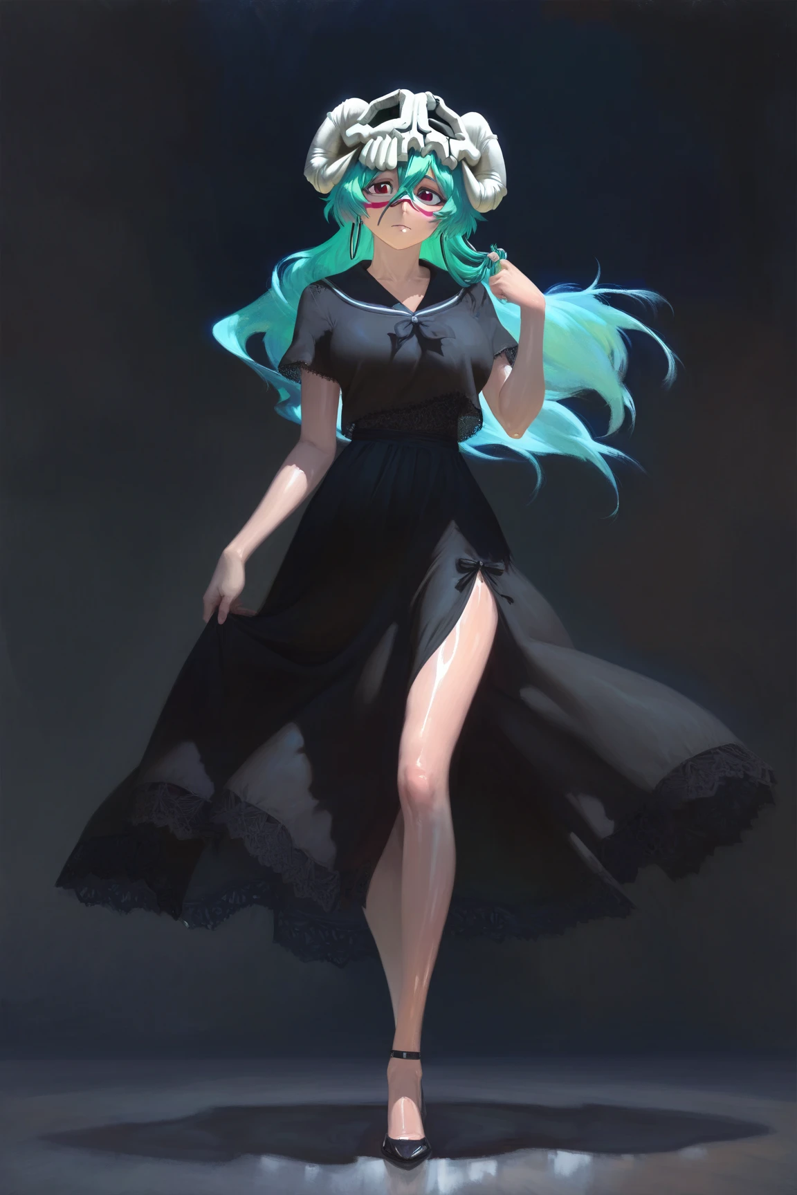 jelly fish,Full body portrait,Stand up,Royal Sister,Frigidity