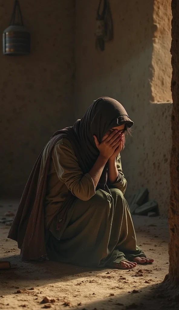 Help me create an image of a praying