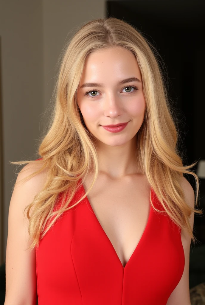 Rosto de uma mulher, americana, 30 anos, pale skin and freckles, olhos cinzas, nariz delicado, soft and delicate lips, cabelo blondie cinza longo e ondulados, sorriso meigo,