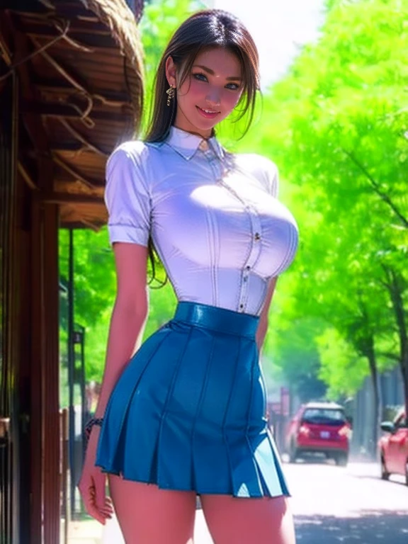 1girl, woman, beautiful, medium breasts, flirtatious look, high res, (1girl eyes looking at viewer:1.55), Plain costumes, Simple Background, Emphasis on the chest, White outfit, whole body, cute face, beautiful face, nipple, light smile, (skirt lift:1.2), skirt lift pov, constricted waist, blush, shy, panties, underwear, 25 years old woman, skirt lift, flipped my skirt, photorealistic, (bokeh), photorealistic, depth of field, best quality, anatomically correct, super detail, textured skin, UHD, 8k