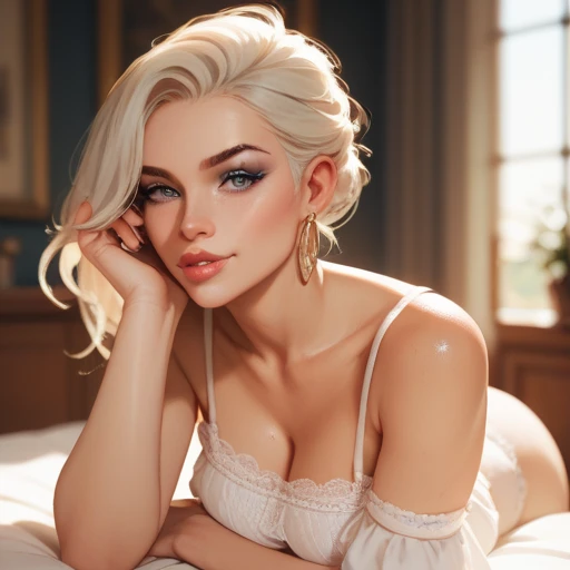 Show what you're capable of, Show that you are beautiful and sexy, Show that it's better than any woman he's ever laid eyes on, Don't be vulgar, be confident and if he doesn't want you, mostre o que ele perdeu , andando de quatro ,  marilyn monroe , ultra realista , fotografia