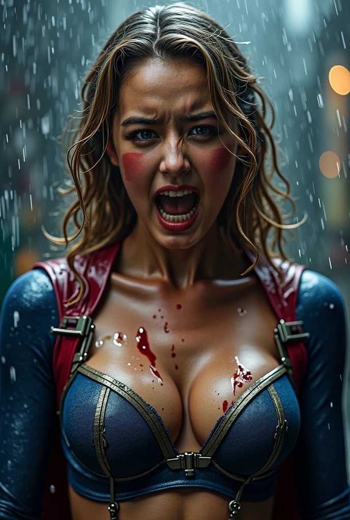 Hyperrealistic close-up photo of assaulted (((mature Sophie Marceau))), Create dystopian masterpieces, scene from the Game of Thrones movie, she is dressed in Game of Thrones style, torn blue top with armor accessories, broken breastplate, on a medieval market square, beautiful woman, skinny chubby, small breasts, straight brown hair, detailed face, ((fear)), photo taken from a distance, (((naked hairy vagina:1.2))), (((hit by the crowd:1.4))), (((serious))), (((tears running along her cheeks))), (wood cross), ((big naked sagging breasts)), ((naked hairy pussy view:1.2)), thigh gap, (((dark forest atmosphere))), ((foggy background)), ((detailed shadows)), ((large muscular thighs)), ((hit and assaulted by angry men:1.2)), (((she is hit in the face by a man:1.4))), (((beaten, hit:1.2))), (((violently hit:1.2))), (((face crushed by the violent impact:1.2))), (((crowd grabbing her:1.2))), (((vagina view:1.2))), (((torn viking stockings))), (((tied up, restrained))), ((cold night)), (((perfect small perky nipples))), (((snow))), (((her head is thrusted by by a man:1.2))), (((hair grabbed:1.2))), (((manhandled:1.2))), (((forced to suck realistic horse penises:1.2)))