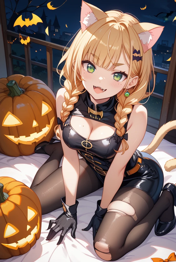 1 girl, Artoria Pendragon,destiny,aphrodisiac,Lie,Things to know,full of sweat,Wet Area,on the bed,huge , Areol, defenseless,embarrassing,please be shy,Knead the milk,Emphasis on milk,Len,Clothes become see-through due to sweat,breast milk, Knight King,Noble,ring,married woman, Pointing straight up, ((Looking from above)), (highest quality:1.1), (masterpiece:1.4), (absurd:1.0), Portrait, Close-up, 1 girl、Momoberia Deviluke、hair ornaments、bob cut、short pink hair、purple eyeedium chest、((leotard, China dress))、looking at the viewer、Bedroom、(blush:1.2)、embarrassed look、(((Mesh pantyhose)))、black background、((long gloves))、((spread legs))、high heels、Pumpkin lantern、full moon、Bunny girl, Striped pattern,
