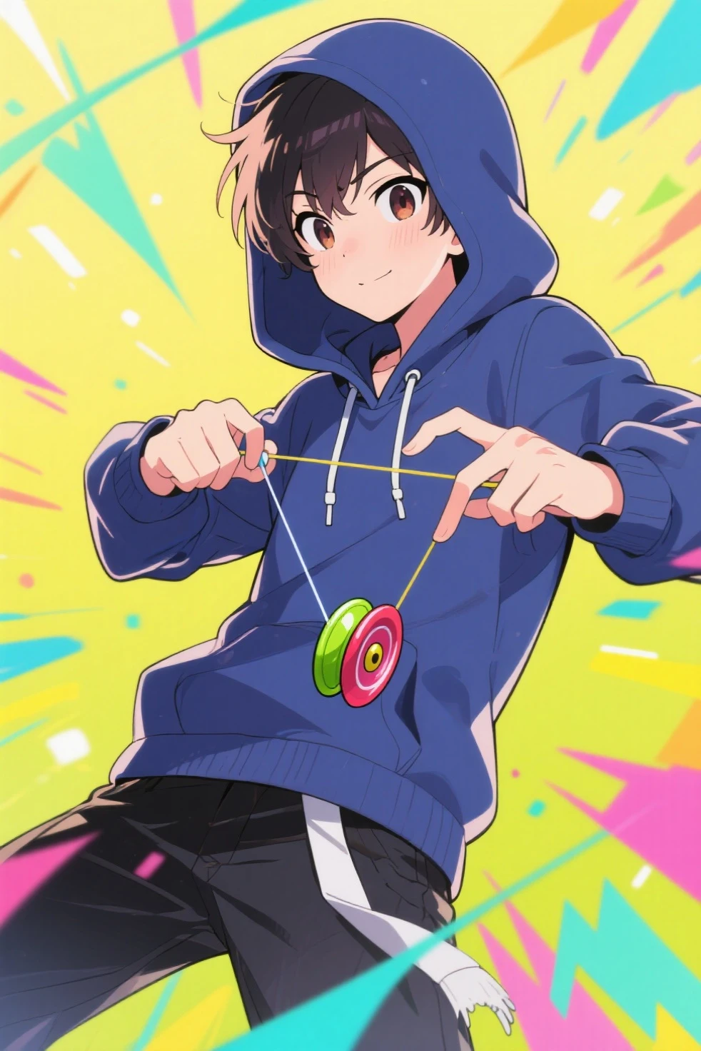 hood play、Yo-yo,source anime, 