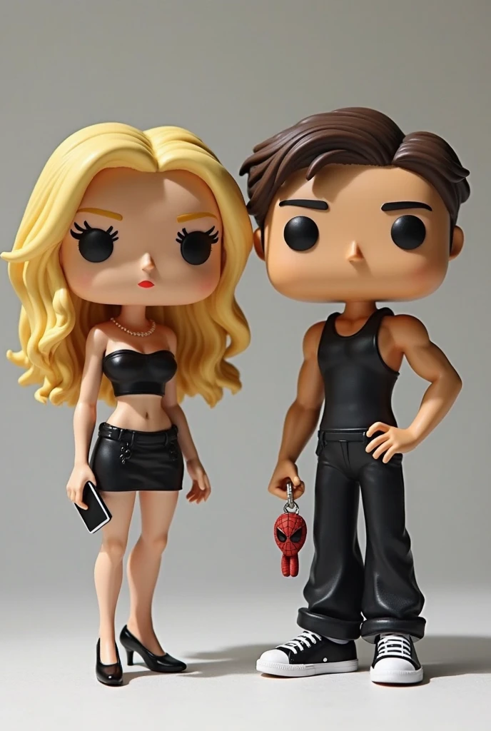Tiffany Valentine and her lover Chucky, viewer's view, full-length photo, Realism, UHD, retina, masterpiece, accurate, anatomically correct, textured skin, super detail, high details, high quality, award winning, best quality, highres, 1080P