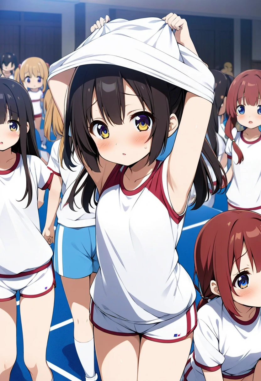 <lora:MiyanokoujiMizuho:0.8>, MiyanokoujiMizuho, 1boy, soro, otoko_no_ko, male_focus, long_hair, very_long_hair, antenna_hair, ahoge, brown_eyes, smile, open mouth,
athletic bloomers, darkblue bloomers,ãtrack and field,
masterpiece, high quality, very_high_resolution, large_filesize, full color,