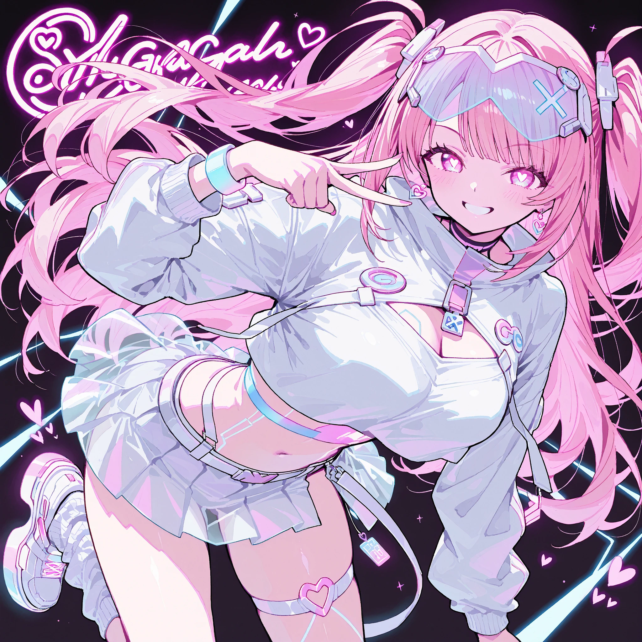 NIIGAKIHINA, PURPLE HAIR, TWO-TONE HAIR, SPLIT-COLOR HAIR, PINK HAIR, BLUNT BANGS, VERY LONG HAIR, PURPLE EYES, large breasts, live stage, solo, nipple, naked, crying, snow, Peeing, lactation, projectile lactation, (Sweating profusely, Love juice, Wet Woman, female ejaculation)