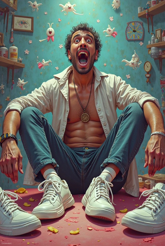 1boy、Real photo style、Photo Quality、Cute handsome man、Mash Hair、Japanese male, 、Completely naked、Full nudity、erection、Huge penis、Highest quality、Realistic、beautiful、Inside the movie theater、Surrounded by fat old men, having her butt touched、Blowjob