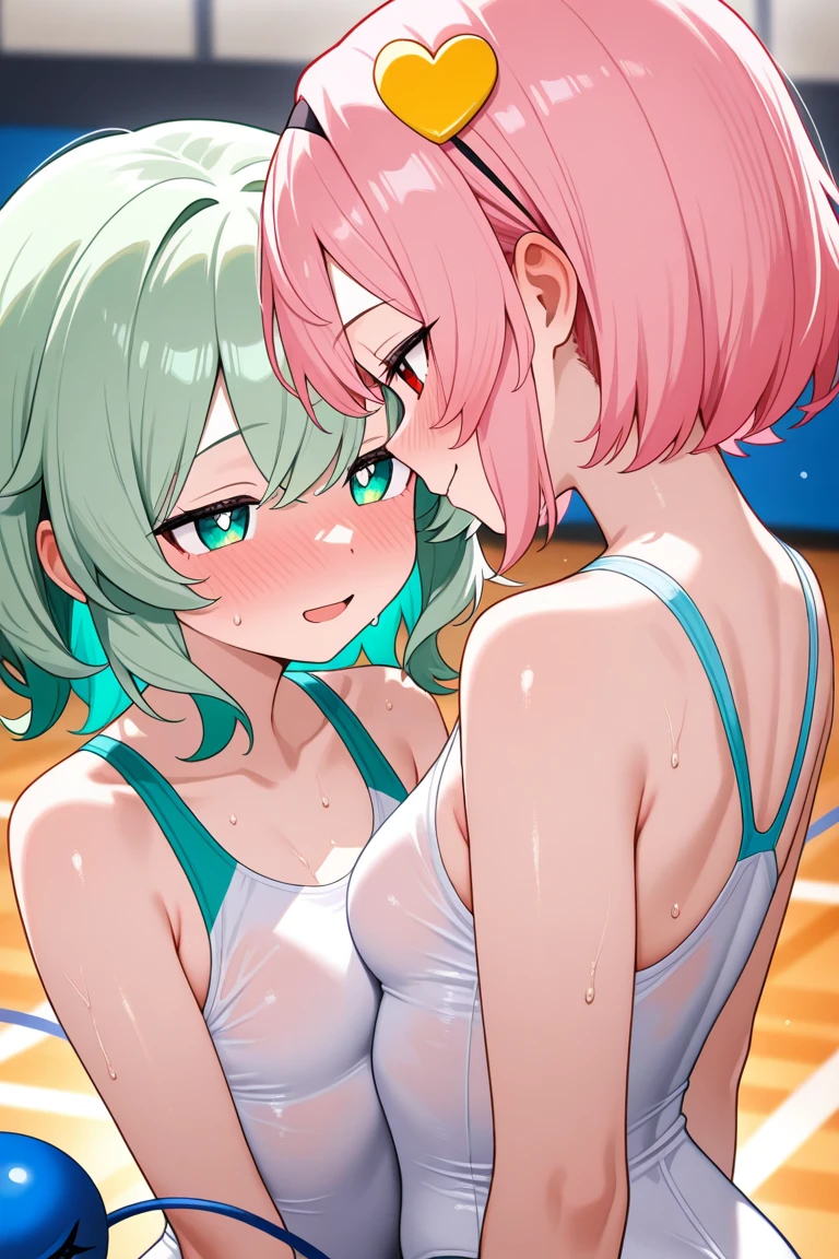 Jolyne sucking Trish&#39;s ass 