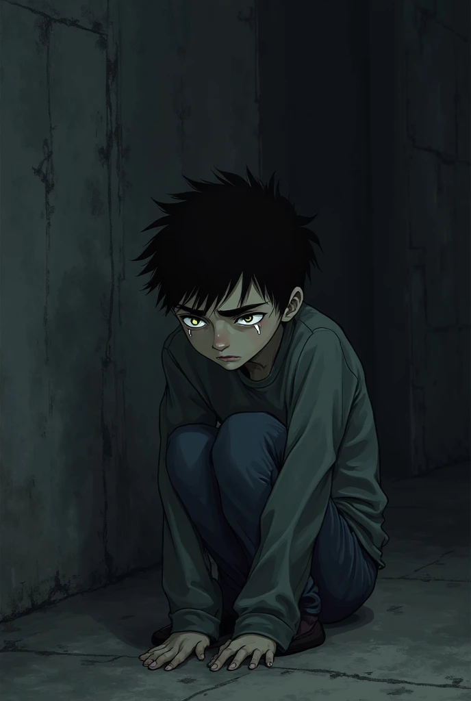 A BOY WAS DEPRESSED and with my soph title DEPRESSED BOY 