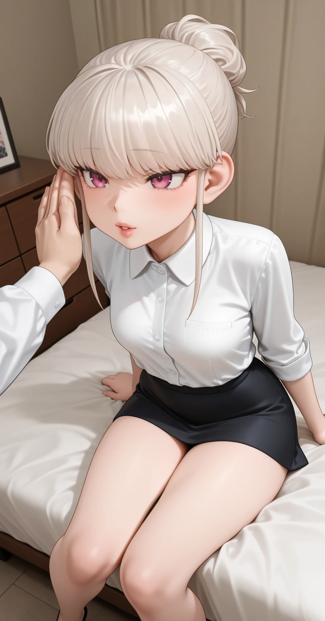 masterpiece, best quality, hentai 69(sex position) ,1girl, (mature female:1.5), oral, 1boy, fellatio, hetero, 69, penis, fellatio solo focus, gathers, mature female,