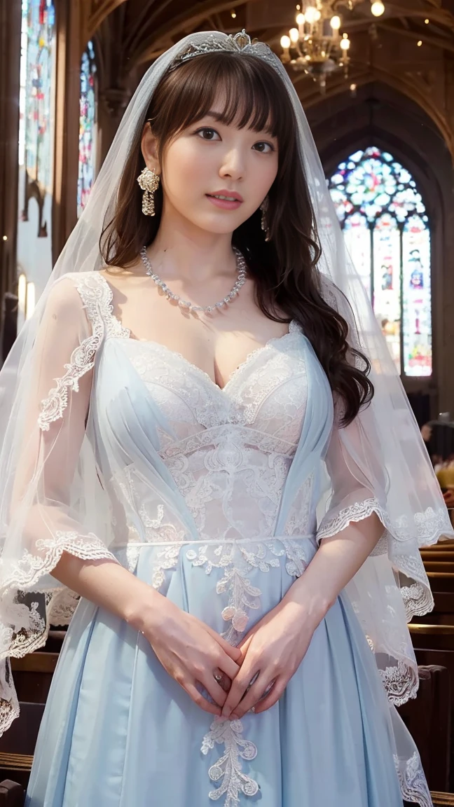 ((best qualtiy, 8K, tmasterpiece:1.3)), A pretty maiden，Pure，Melon seed face，gentle and cute，A sweet smile，Pure desire，Thin stature，(frontage)，(Tilt your head)，staring right into camera，uniform, Obi, formal，Black silky long, Straight hair，Long hair flowing over the shoulders，round black big eyes，Clear big eyes，Hydrated red lips，Sweet，Sit by the road，with blue sky and white clouds，Blue skies，grassy fields，Buildings，