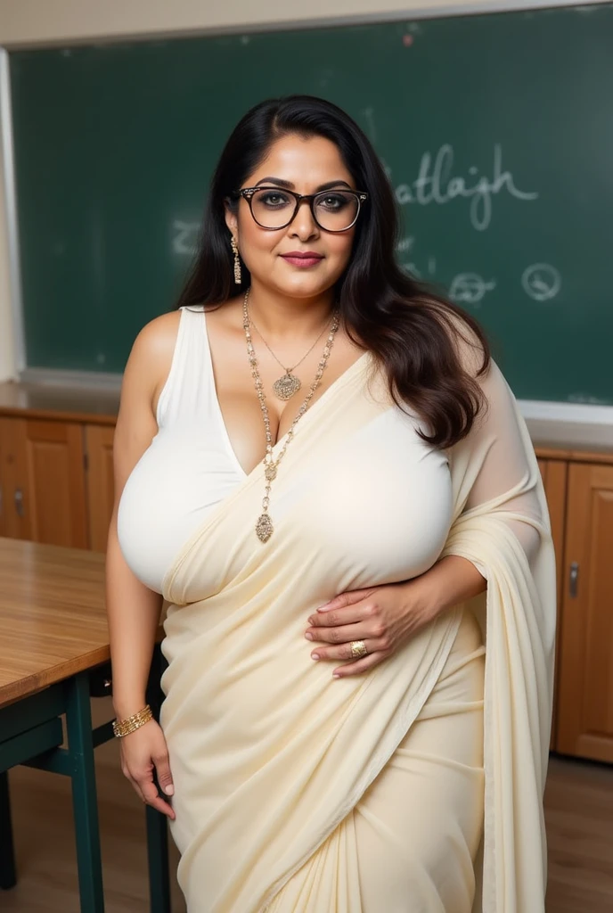 sexy curvy Indian women doctor standing in hospital , wearing doctor's coat , wearing glasses , boobies , long curly hair , red lips , photorealistic , HD Quality , Hasselblad photography , ARRI Photography , ultra sharp photo , perfect picture , fine details , HQ ,
