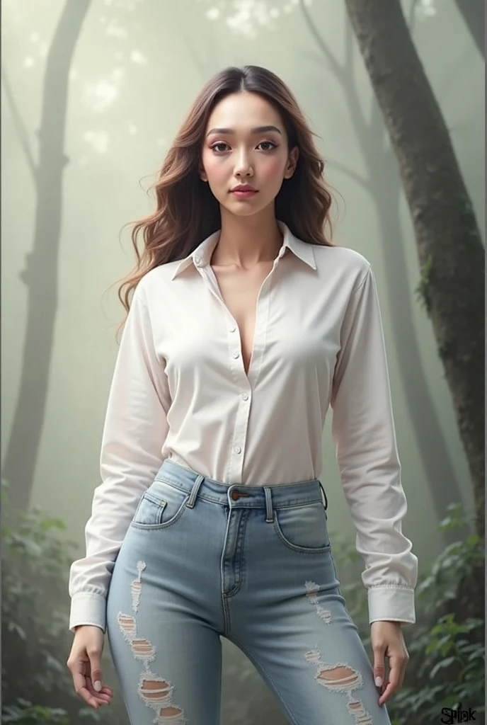 gorgeous woman, casual outift, happy, realistic photography, full hd 4k, (walking at nature), dslr realistic colors, close-up