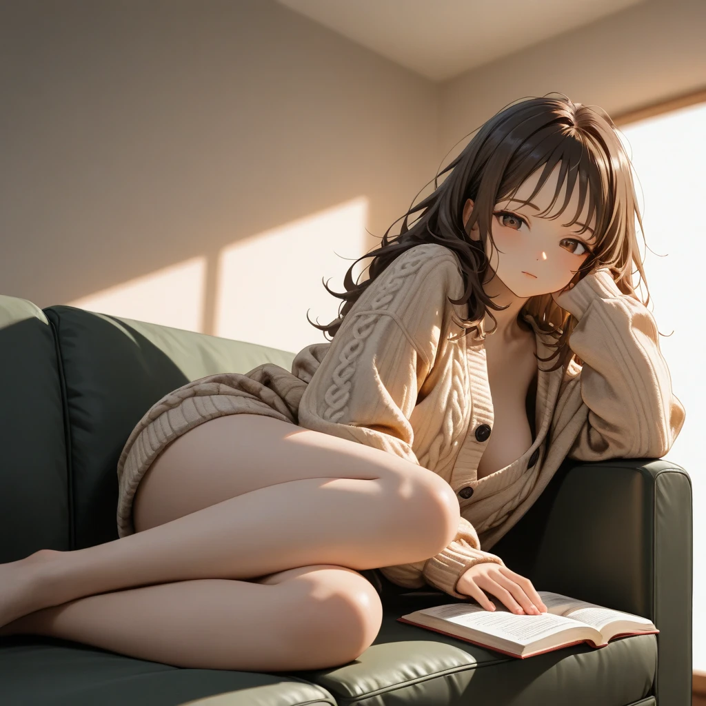 ((Biologically correct number of limbs))、(( Full body photo including face))、4K、Masterpiece、((focus on the face))、((Symmetrical facial features))、Eyes with detailed description、Beautiful woman、Outstanding style、Beautiful arms、Beautiful legs、Beautiful Hands、(slender)、Detailed depiction of faces、Small earrings、necklace、(White glossy uniform、shiny skirt、High heels、Glowing Skin)smile、(Beautiful legsのアップ)、Sweat