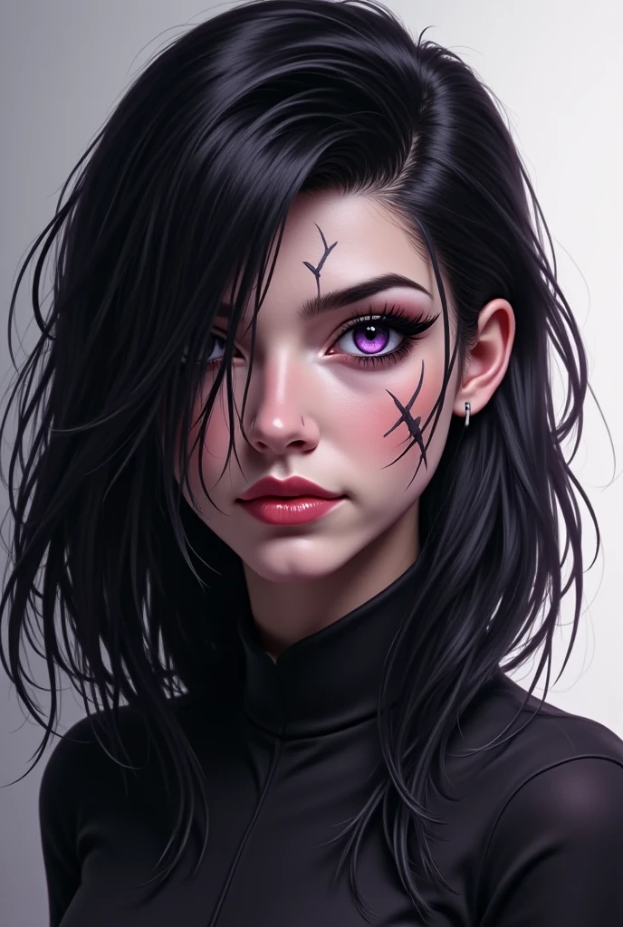 centrada, visual chave, intrincado, altamente detalhado, breathtaking beauty, lineart preciso, vibrante, Comprehensive cinematic, Carne Griffiths, Conrad Roset, (o retrato mais bonito do mundo:1.5), rosto detalhado, olhos detalhados, corpo detalhado, sexy sensual mulher