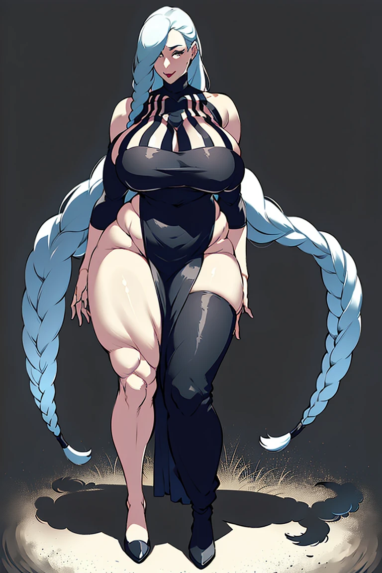 Full body image of Mavis Dracula from Hotel Transylvania, full body in image, wearing her original outfit (black dress with red and black striped tights and red Converse sneakers), short black hair, female body, slender and youthful body, dynamic pose, detailed pose, simple background, expressive face showing a cheerful smile, focus on face, line art, sketch, full body in image, wearing her original outfit (black jumpsuit with white stripes), short blonde hair, female body, slender and athletic body, dynamic pose, detailed pose, simple background, expressive face showing determination, focus on face, line art, sketch