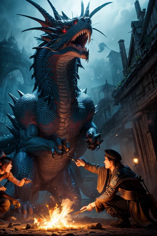 Dragon tooth-like ornaments 